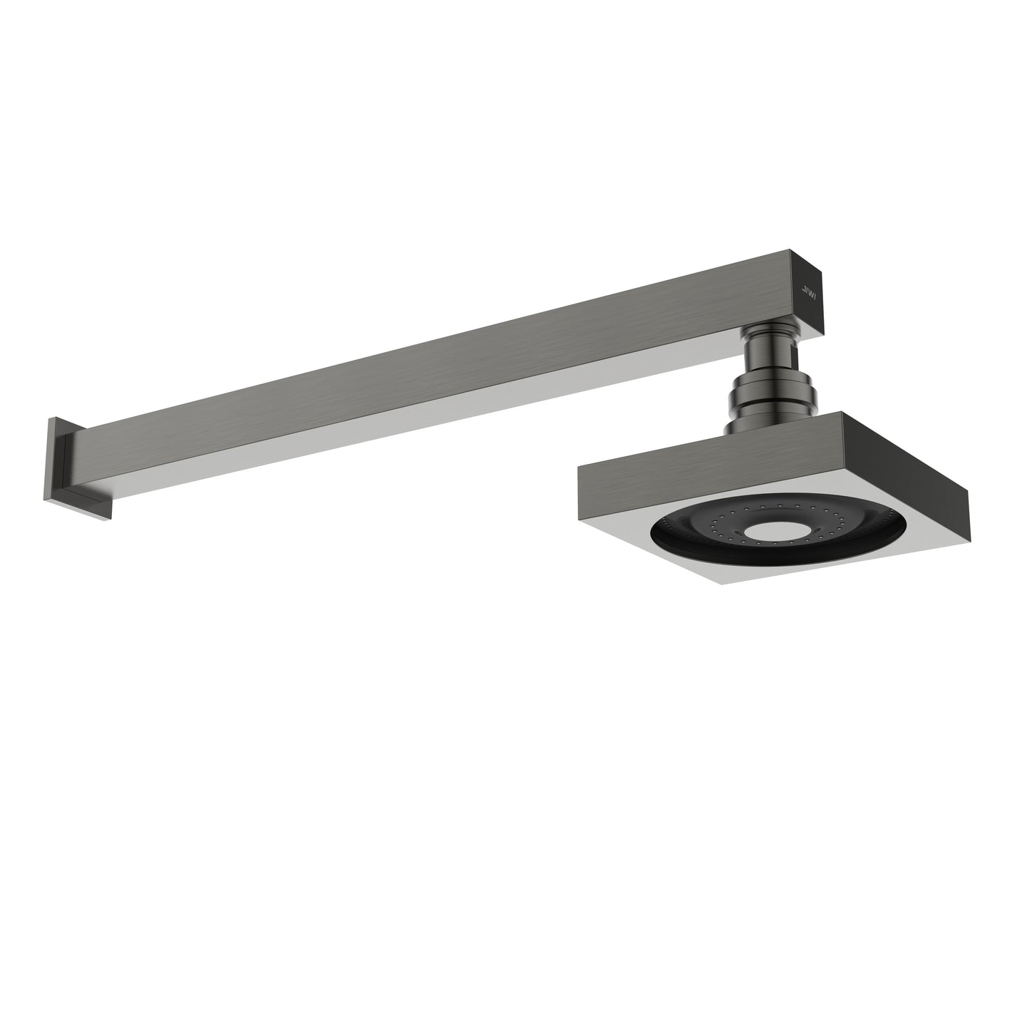 Ducha Autolimpante 12x12 - De Parede - Grafite | Jiwi