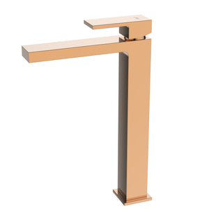 Misturador Monocomando Madrid - Bica Alta - Rose Gold | Jiwi