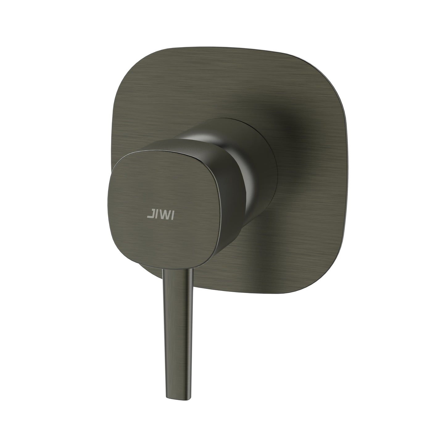 Acabamento Monocomando de Chuveiro Traços Curvos - Base Deca - Grafite | Jiwi