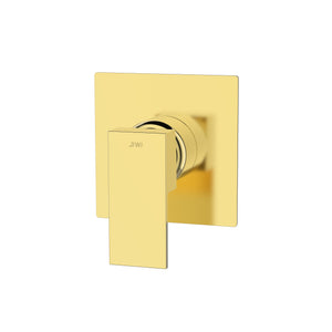 Acabamento Monocomando de Chuveiro Traços Retos - Base Deca - Gold Champagne | Jiwi