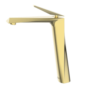Misturador Monocomando Doha - Bica Alta - Gold Champagne | Jiwi