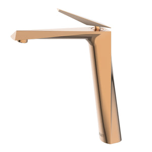 Misturador Monocomando Doha - Bica Alta - Rose Gold | Jiwi