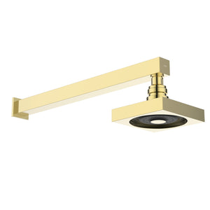 Ducha Autolimpante 12x12 - De Parede - Gold Champagne | Jiwi